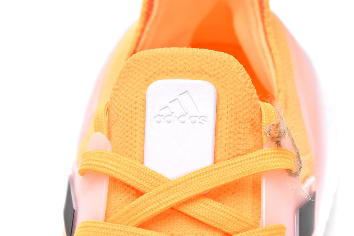 Adidas Ultra Boost 22 Running Shoes in Orange HR1029 - product image from the listing.