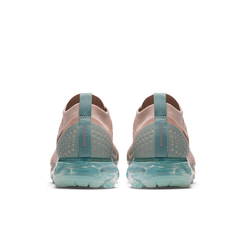 Nike Air VaporMax Flyknit 2 Sneakers in Pink Knit 942843-203 - product image from the listing.