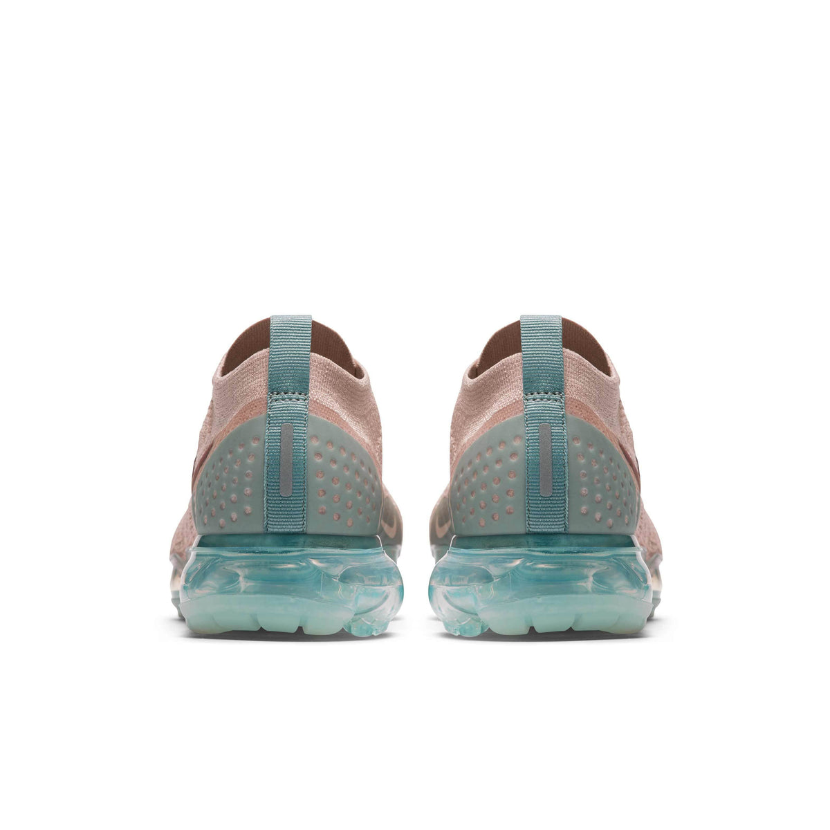 Nike Air VaporMax Flyknit 2 Sneakers in Pink Knit 942843-203 - product image from the listing.