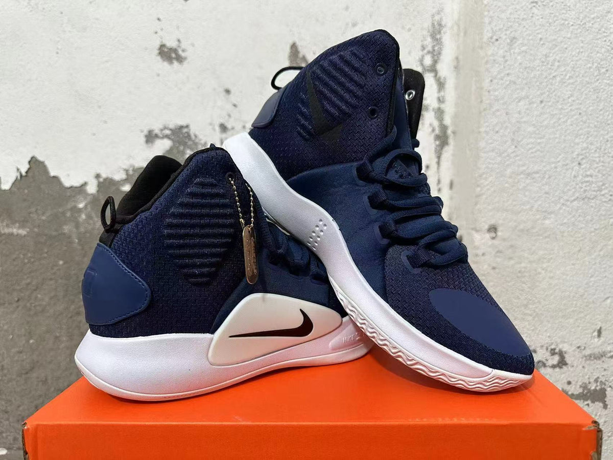 Navy Nike Zoom Hyperdunk Basketball Shoes - product image from the listing.