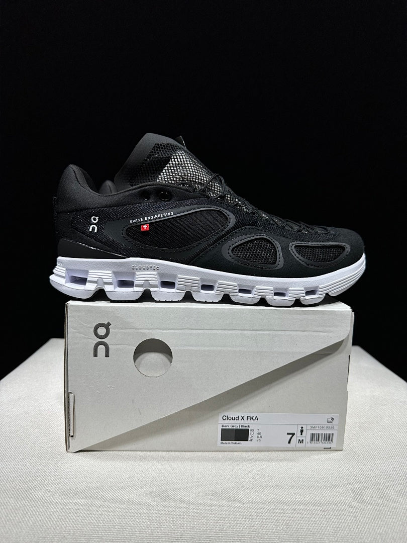 Black and White On Cloud X FKA Twigs Sneakers - product image from the listing.