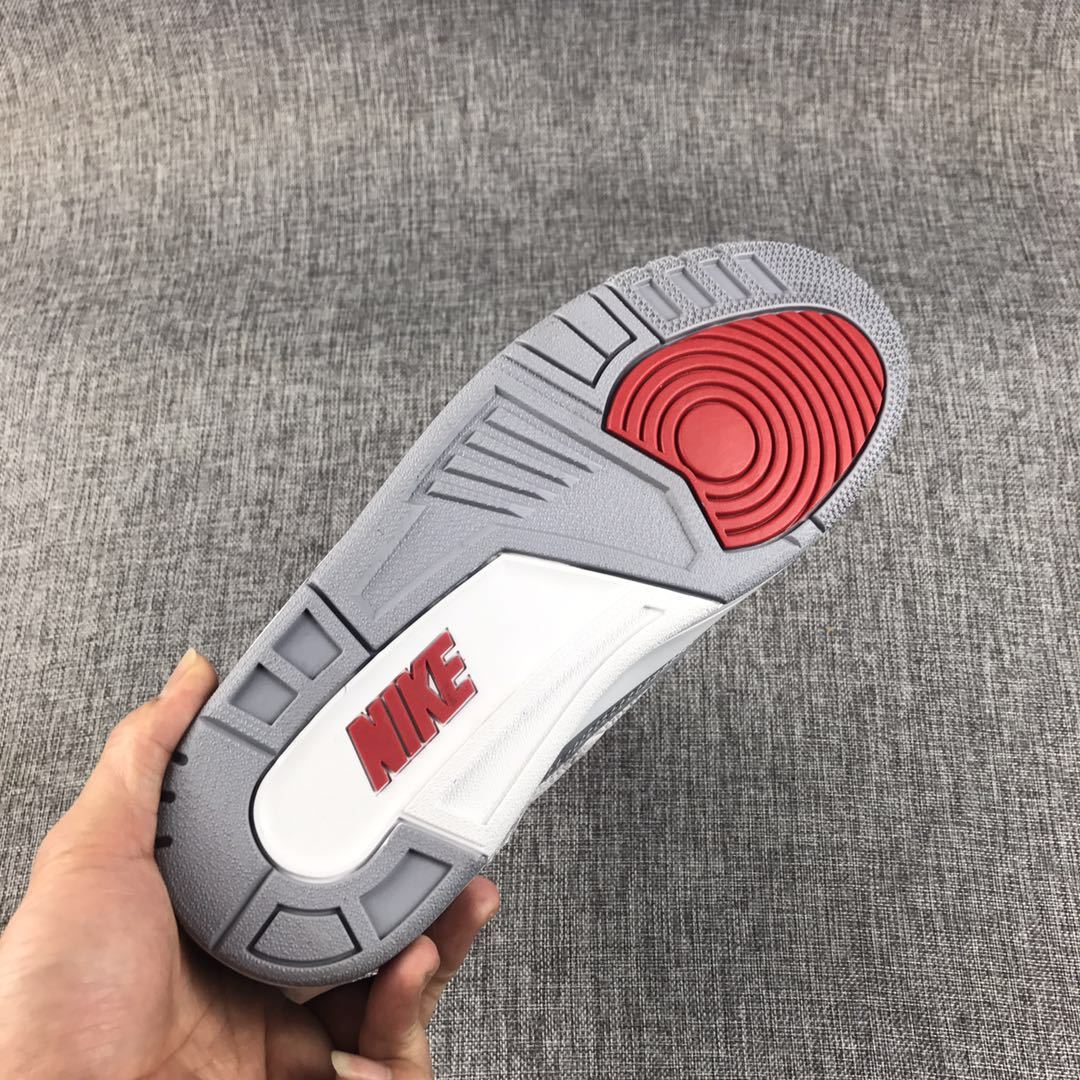 Air Jordan 3 White Cement Sneakers AQ3835-160 - product image from the listing.