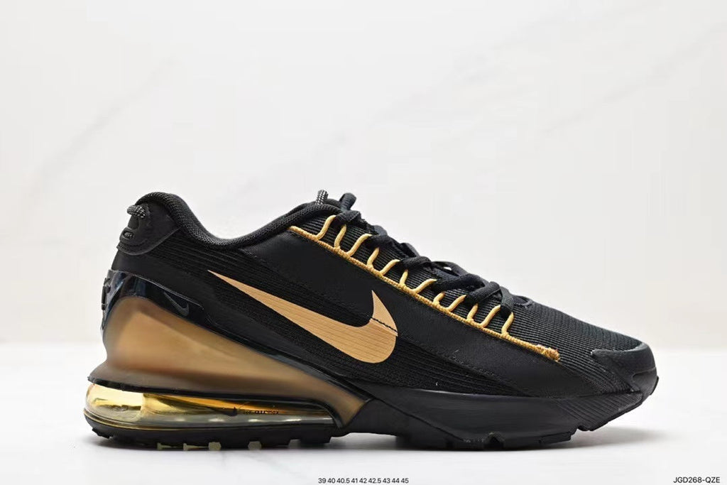 Nike Air Max 270 Sneakers in Black Gold - product image from the listing.