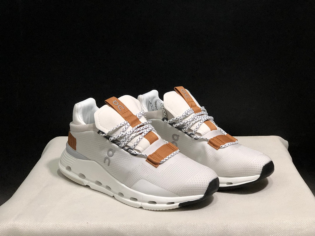 White Pearl On Cloudnova 1 Sneakers - product image from the listing.