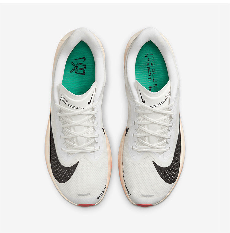 Nike Zoom Fly 6 Road Running Shoes in White Black HJ7038-100 - product image from the listing.