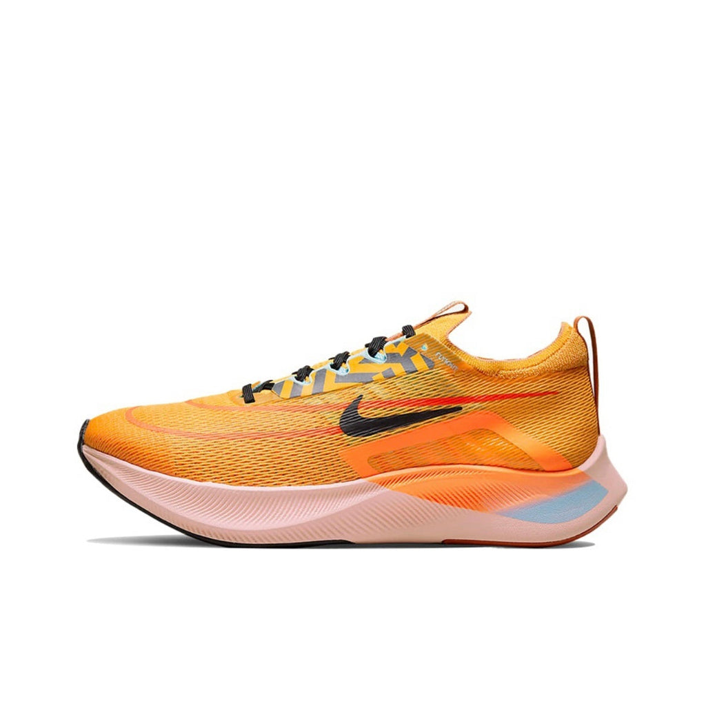 Nike Zoom Fly 4 Running Shoes in Yellow DO2421-739 - product image from the listing.