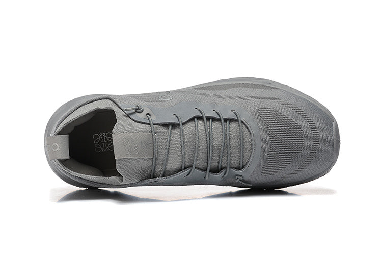 On Cloudtilt Sneakers in Grey Knit - product image from the listing.