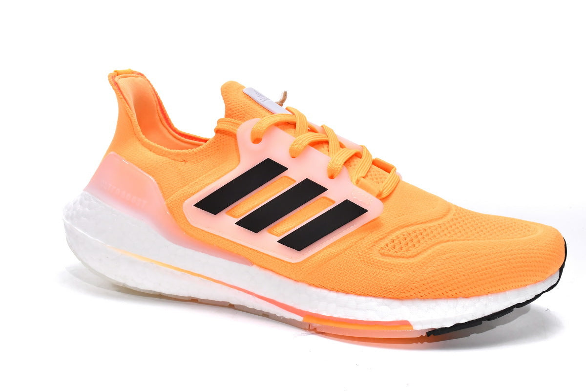 Adidas Ultra Boost 22 Running Shoes in Orange HR1029 - product image from the listing.