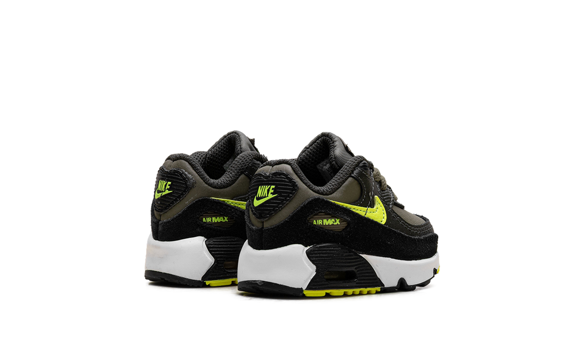"Medium Olive/Volt-Black" Air Max 90 LTR TD DV3609 200 - product image from the listing.