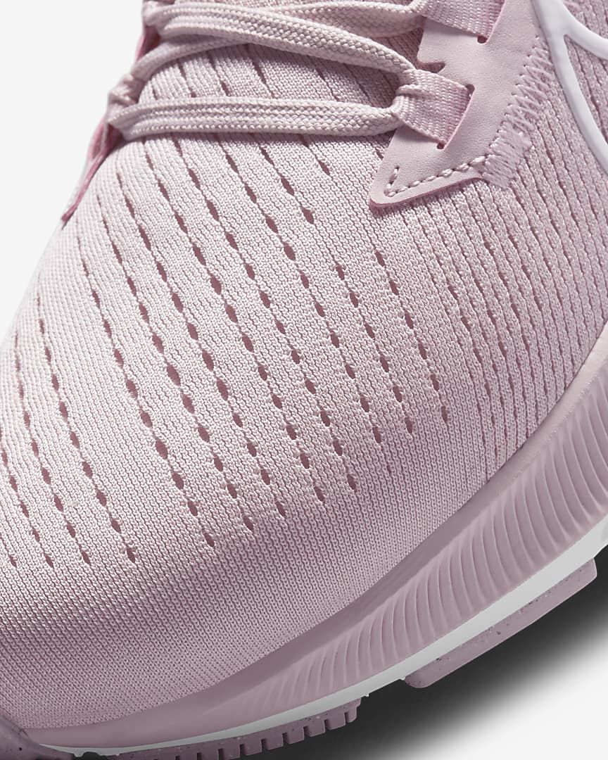 Nike Air Zoom Pegasus 38 Running Shoes in Pink CW7358-601 - product image from the listing.