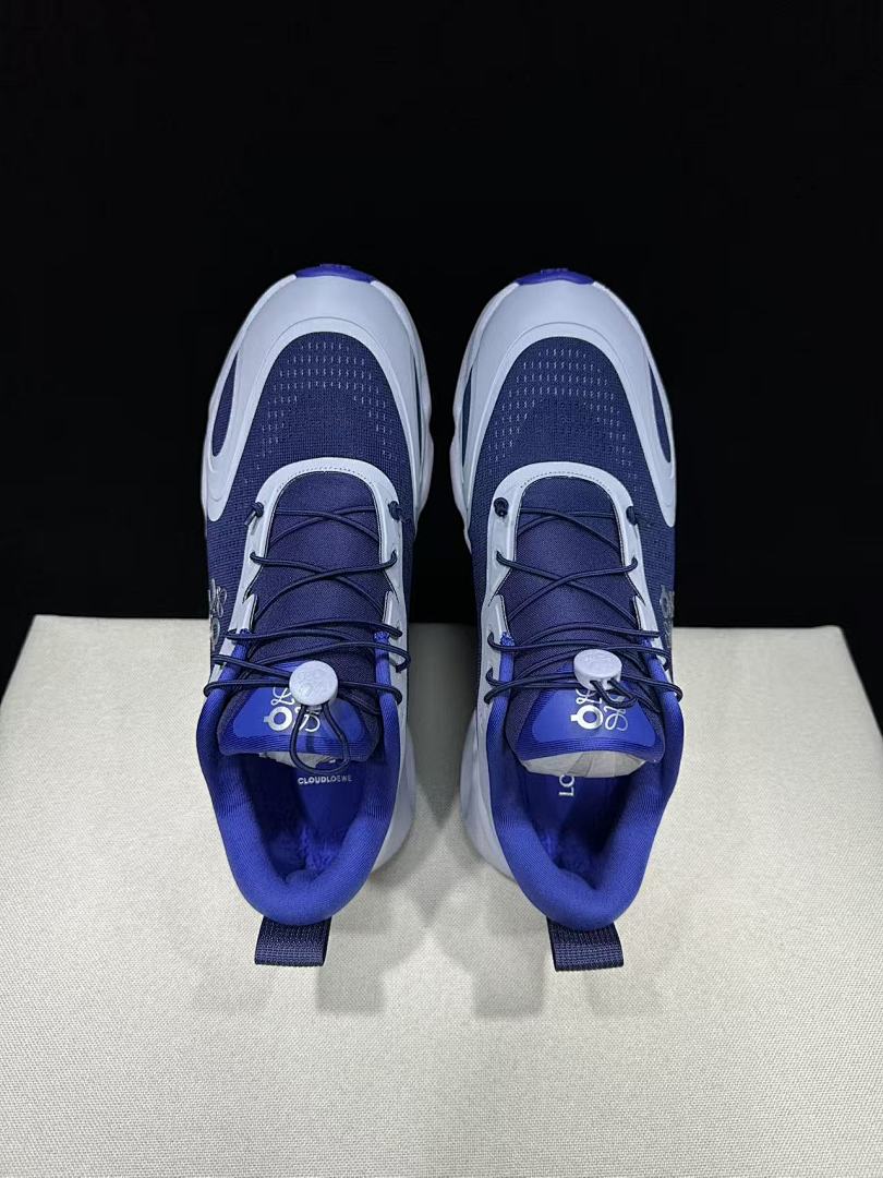 On x LOEWE Cloudventure 3.0 Sneakers, in Grey Blue - product image from the listing.