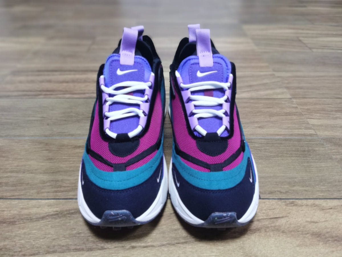Nike Air Max Furyosa Sneakers in Purple, in Teal and Black - product image from the listing.
