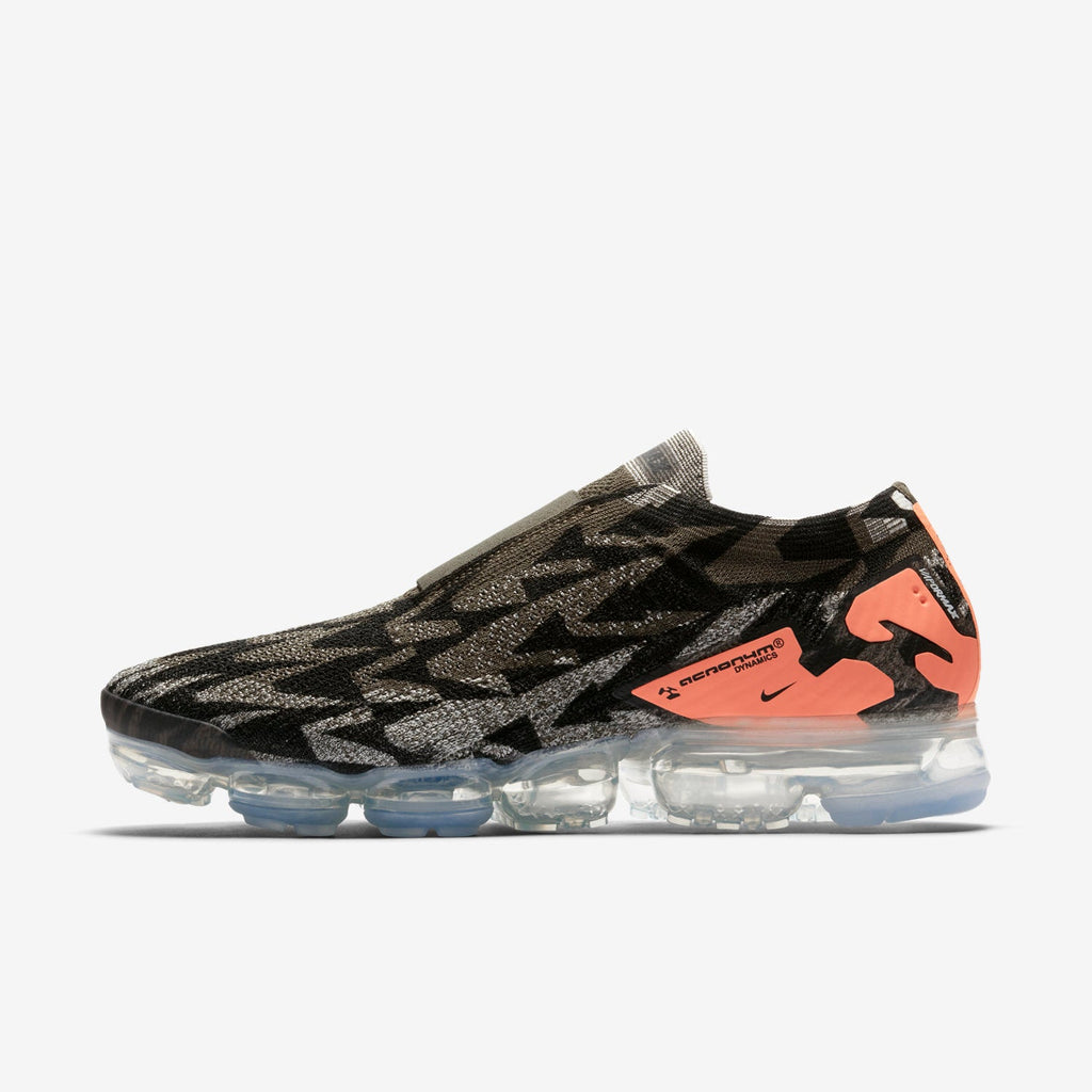 Nike Air VaporMax Moc 2 x ACRONYM in Black Coral AQ0996-102 - product image from the listing.