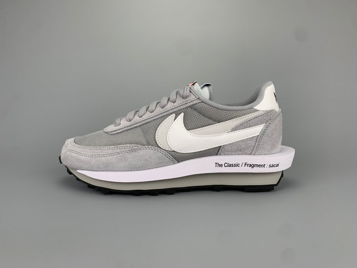 Nike LDWaffle Fragment sacai Sneakers in Grey White DH2684-001 - product image from the listing.