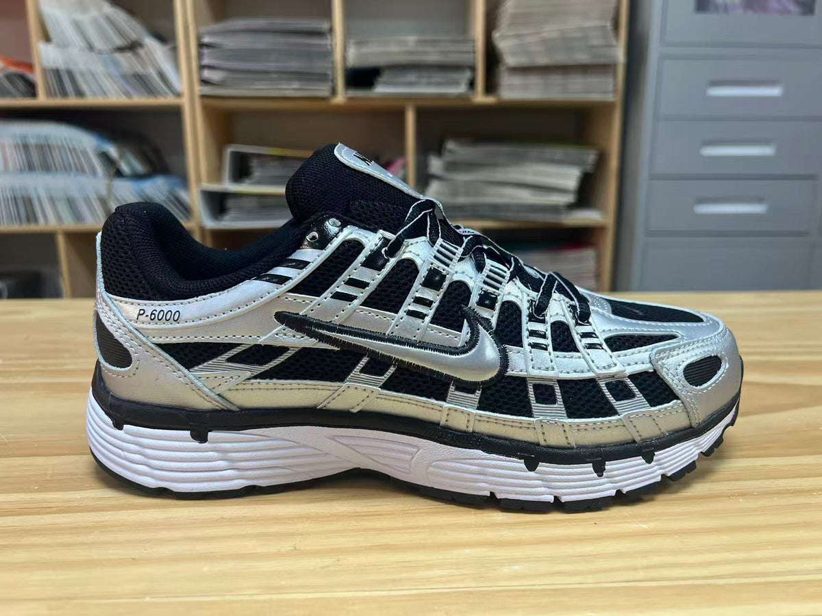 Nike P-6000 Sneakers in Black and Light Grey BV1021-013 - product image from the listing.