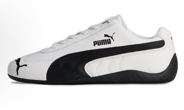 Puma Low-Top Sneakers in White and Black - product image from the listing.