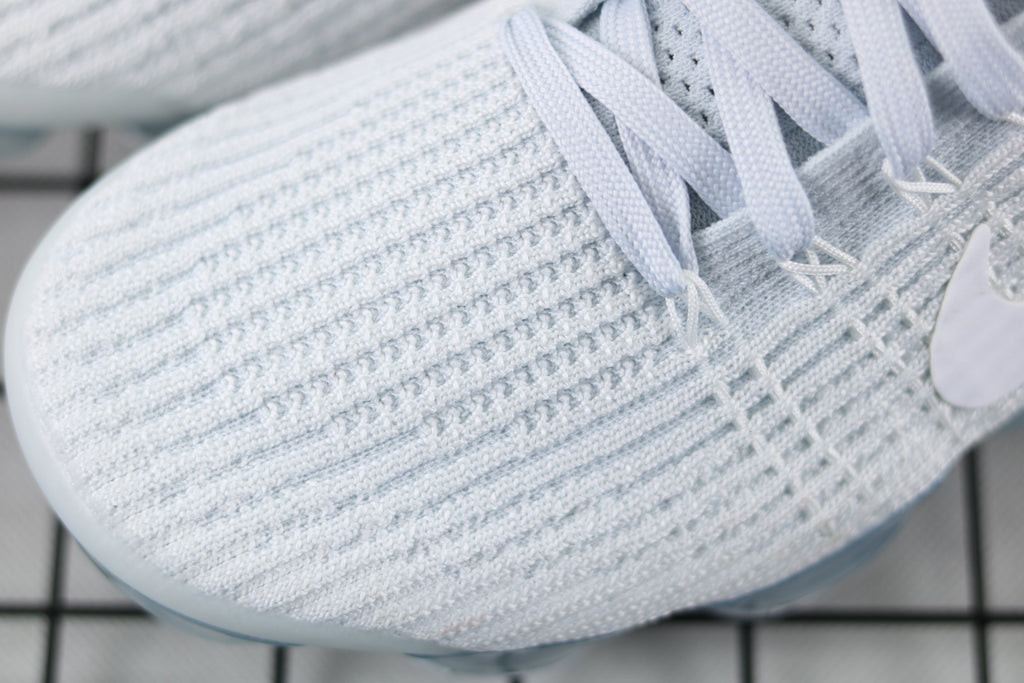 Nike Air VaporMax Flyknit 3 in White Grey AJ6900-102 - product image from the listing.