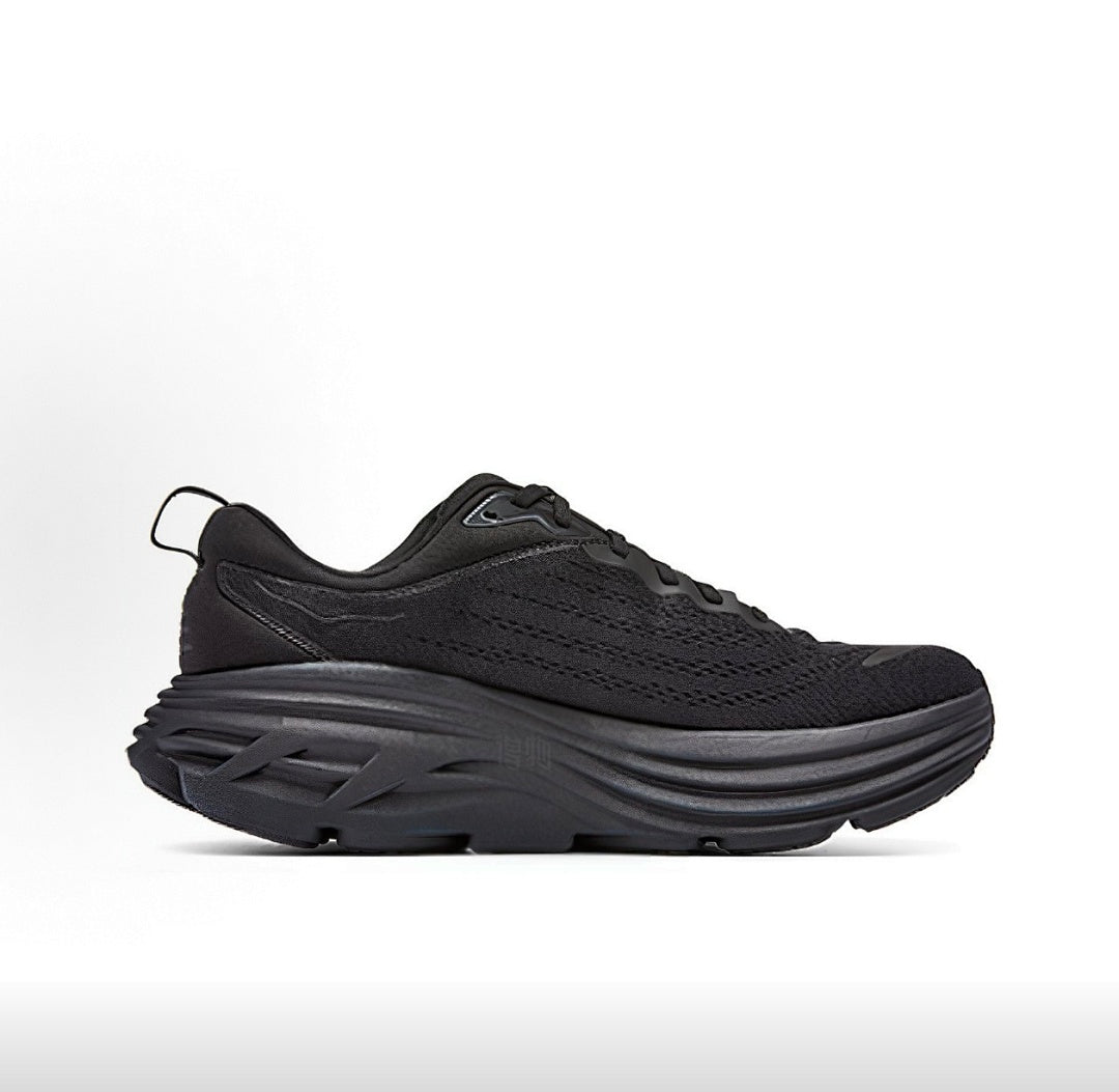 HOKA Bondi 8 Sneakers in Black - product image from the listing.
