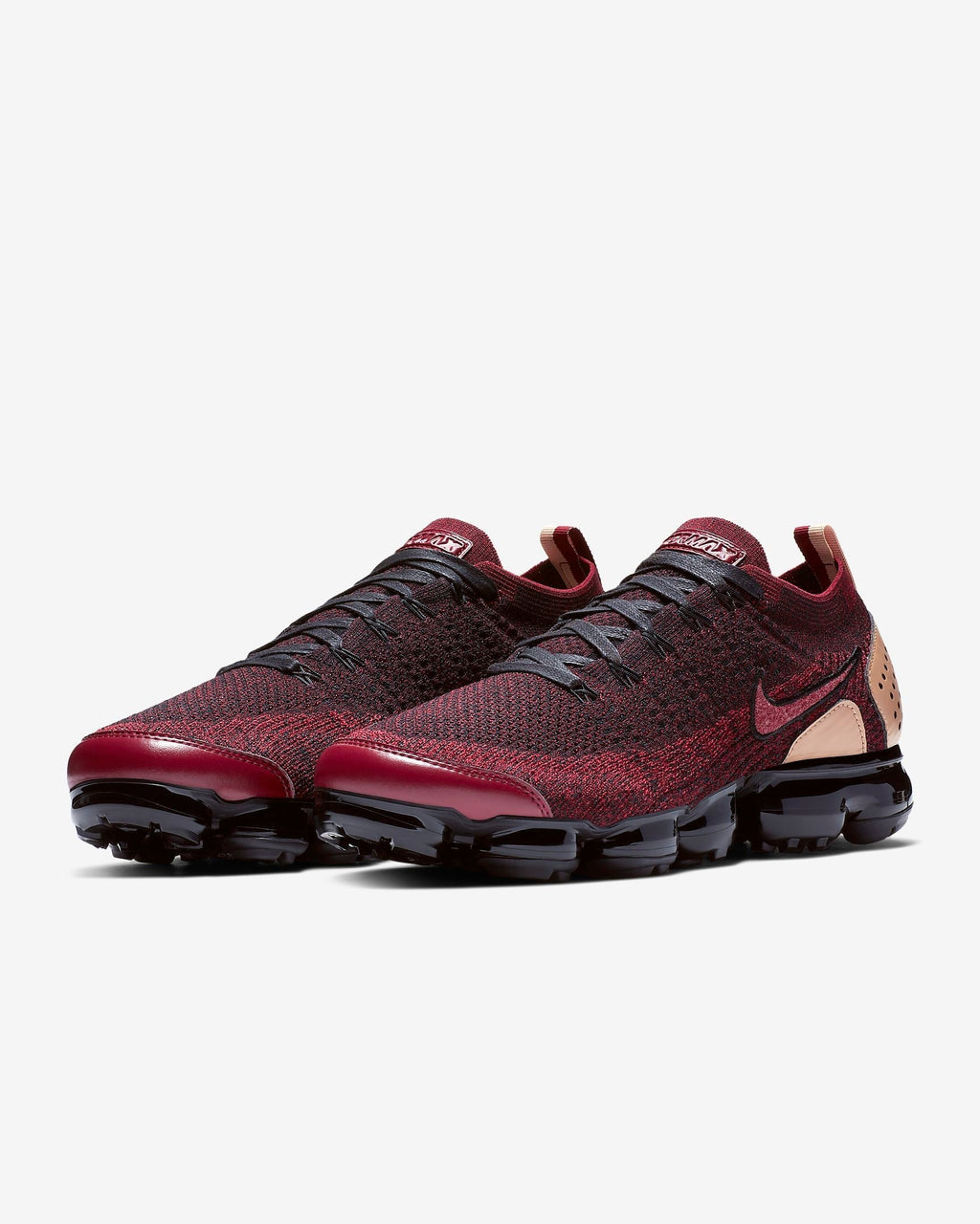 Nike Air VaporMax Flyknit 2 NRG in Burgundy AT8955-600 - product image from the listing.