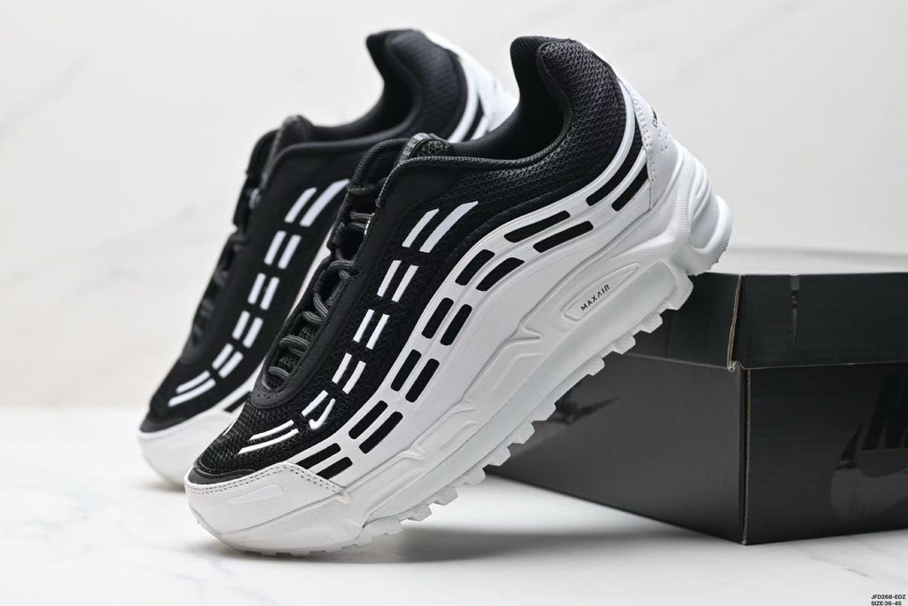 Nike Air Max 2024 Sneakers in Black and White - product image from the listing.
