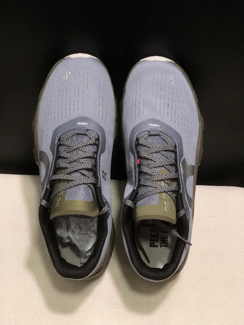 Gray and Olive On Cloudmonster 2 PLEASURES Sneakers - product image from the listing.