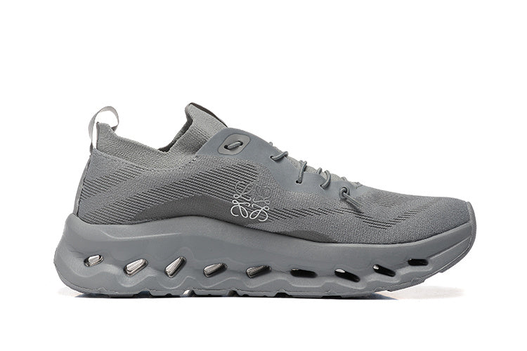 On Cloudtilt Sneakers in Grey Knit - product image from the listing.