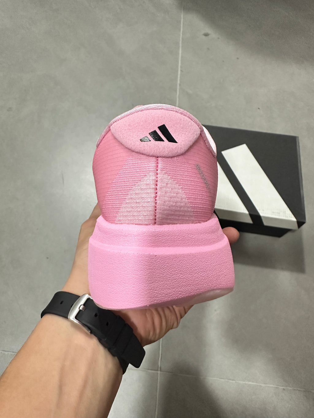 adidas Lightstrike Pro Running Shoes in Pink White JH6206 - product image from the listing.