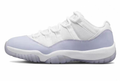 Air Jordan 11 Retro Low White Violet AH7860-101 Sneakers - product image from the listing.