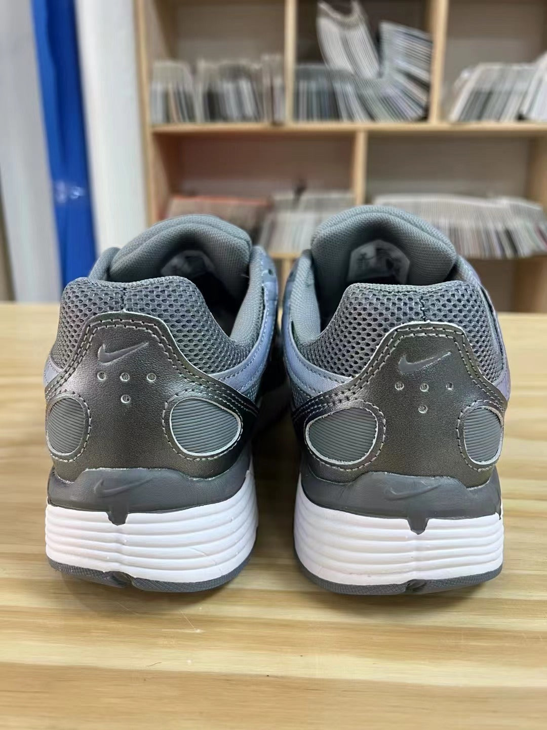 Gray and White Nike P-6000 Sneakers CD6404-023 - product image from the listing.