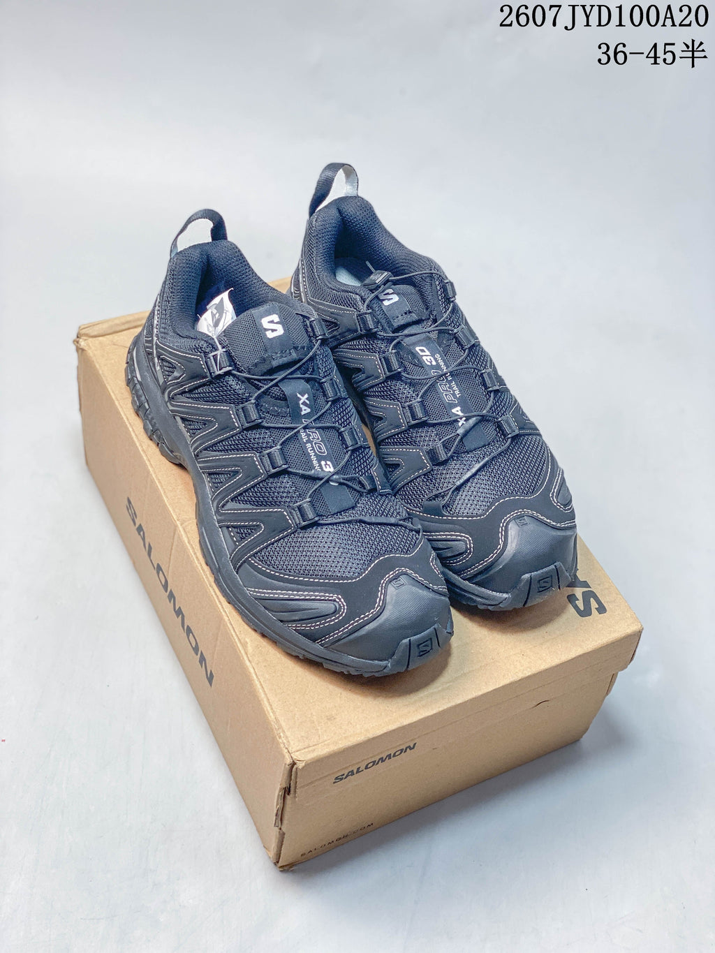 Salomon XA PRO 3D Trail Running Shoes in Black - product image from the listing.