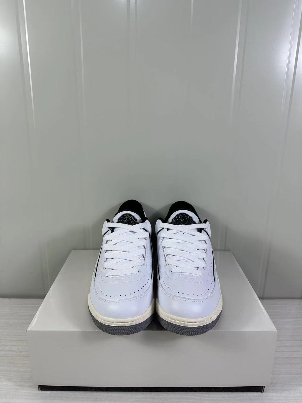 Air Jordan 2/3 Low Sneakers White Black FD0383-100 - product image from the listing.