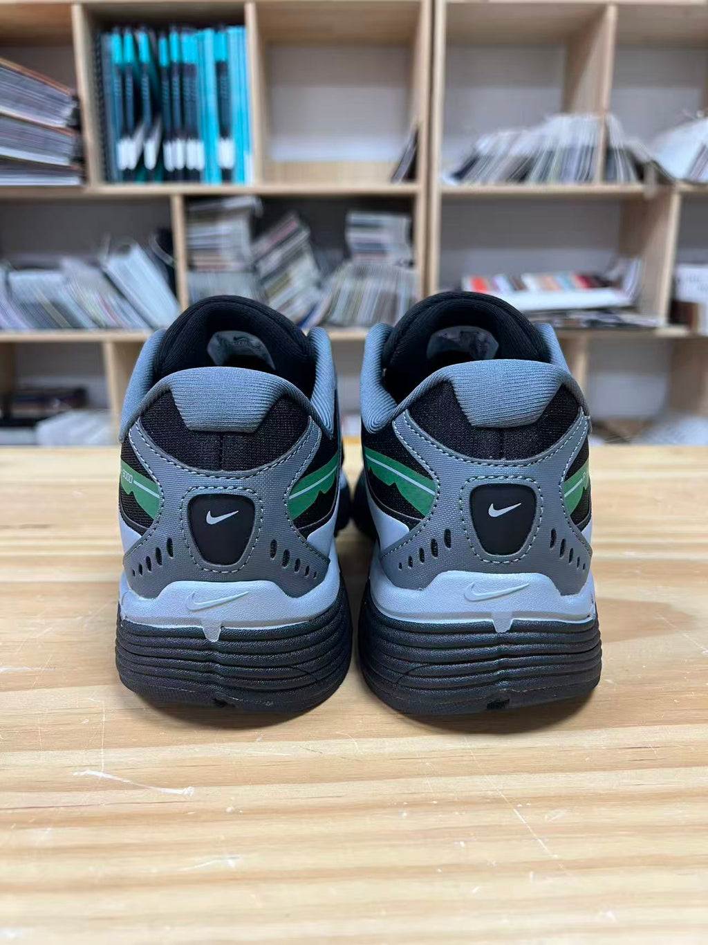 Nike P-9000 Sneakers in Black Grey Green IZ4752-004 - product image from the listing.