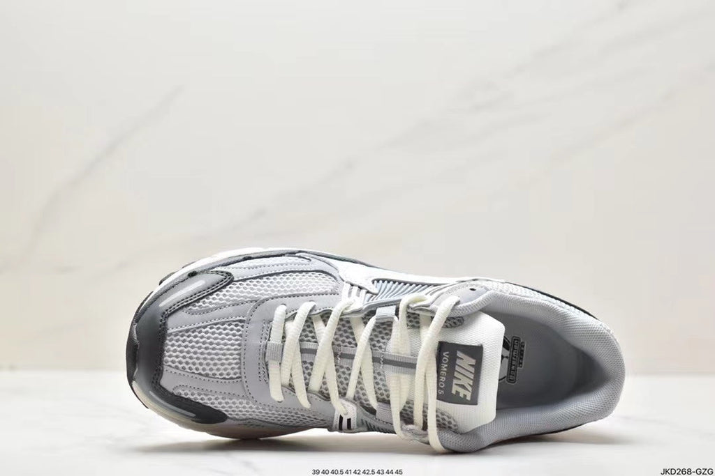 Nike Vomero 5 Sneakers in White Grey JD268-GZ - product image from the listing.