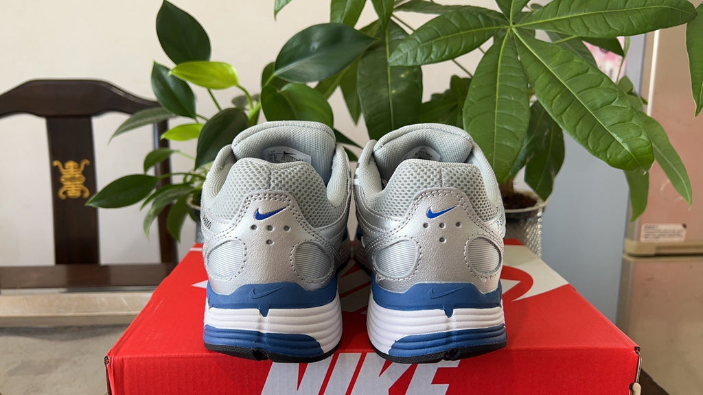 Nike P-6000 Sneakers in White Grey Blue BV1021-001 - product image from the listing.