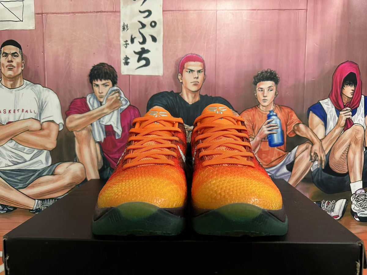 Sunset - Nike Kobe 6 Protro Basketball Shoes - product image from the listing.