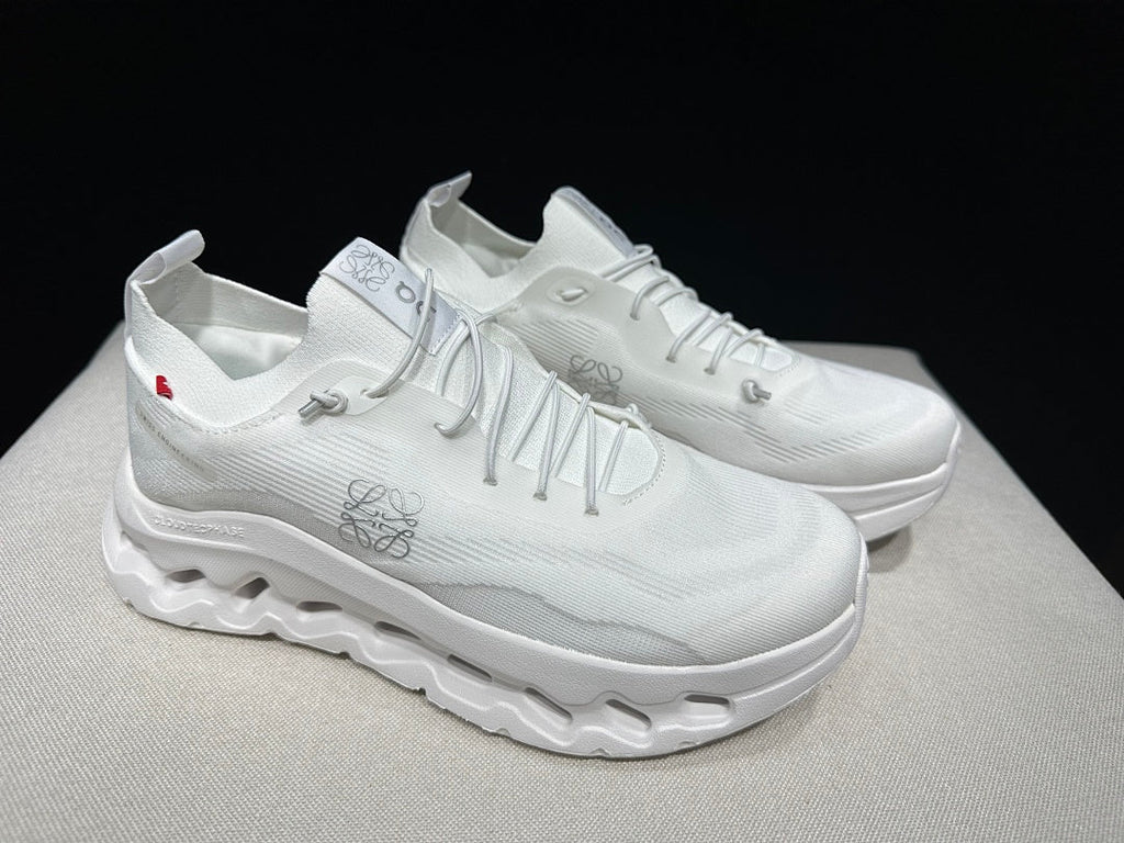On x Loewe Cloudtilt Sneakers in White - product image from the listing.
