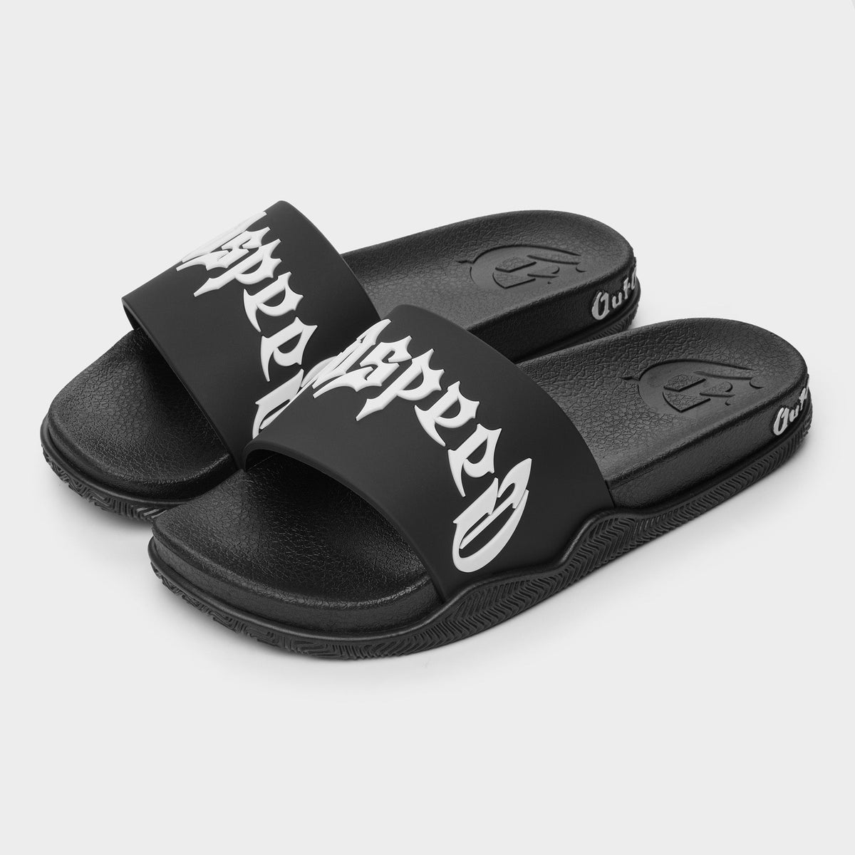 Godspeed OG Logo V2 Slides in Black - product image from the listing.