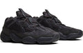 Yeezy 500 Utility Sneakers in Black - product image from the listing.
