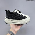 SHOOT BRAND Black and White Platform Trainers HL141800421 - product image from the listing.