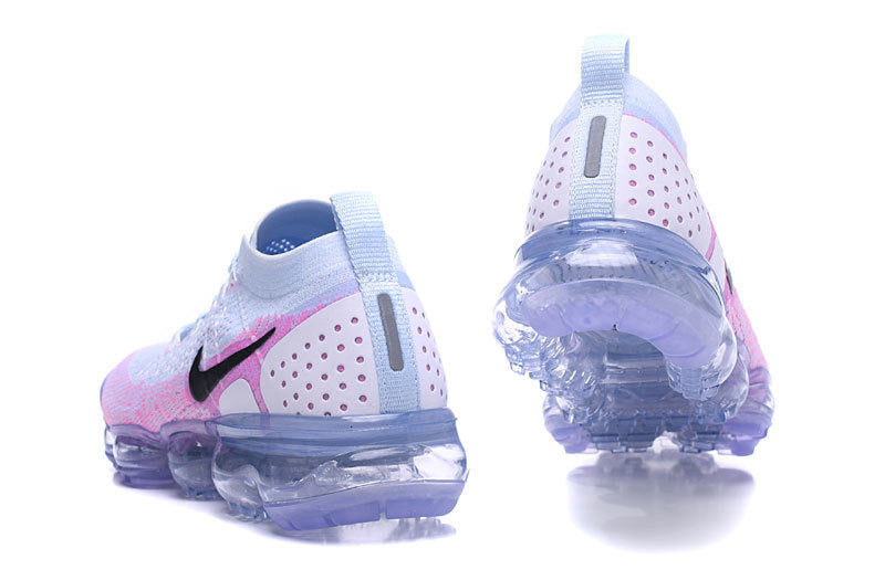 Nike Air VaporMax Flyknit 2 Sneakers in Pink 942843-102 - product image from the listing.