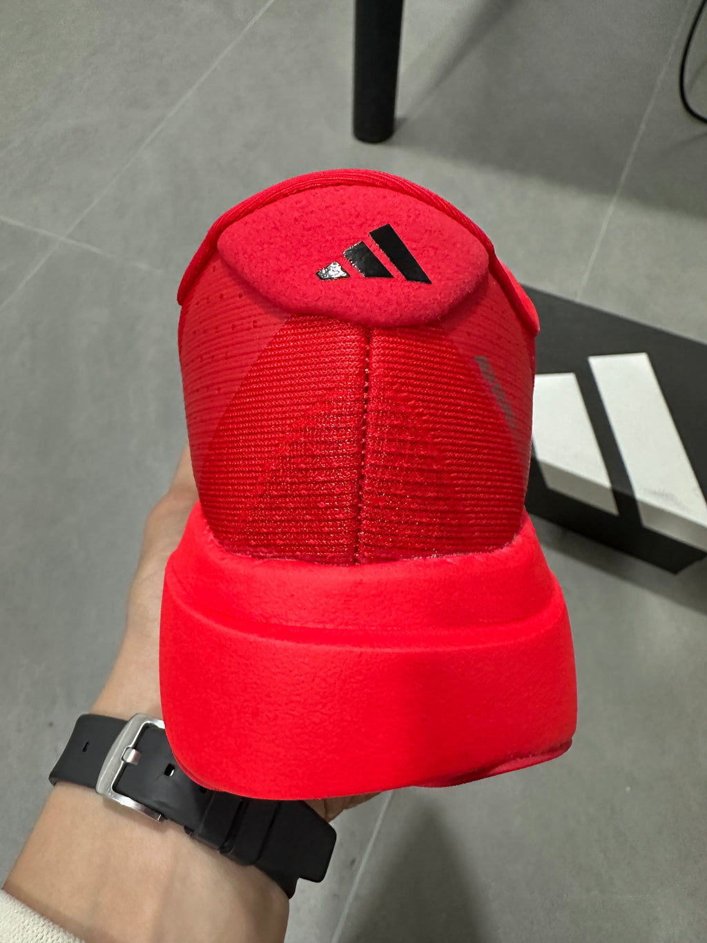 adidas Adizero Running Shoes in Red JS4492 - product image from the listing.