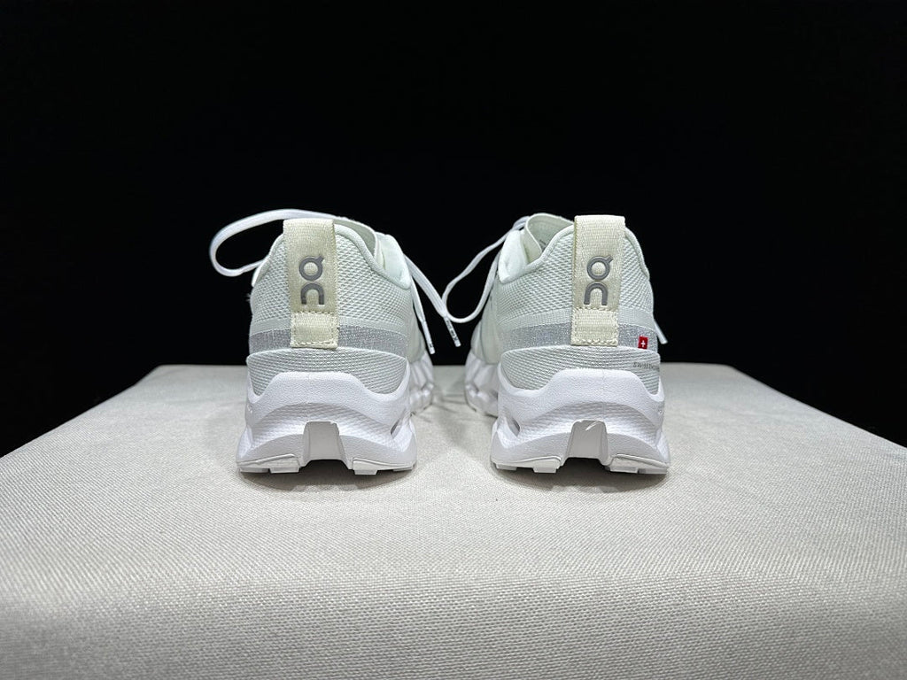 On Cloudsurfer Trail Trail Running Shoes in White - product image from the listing.