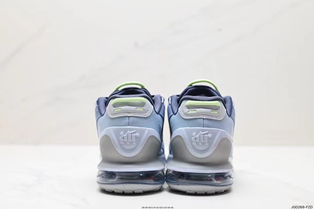 Nike Air Max Scorpion Sneakers in Blue, in White and Gray - product image from the listing.