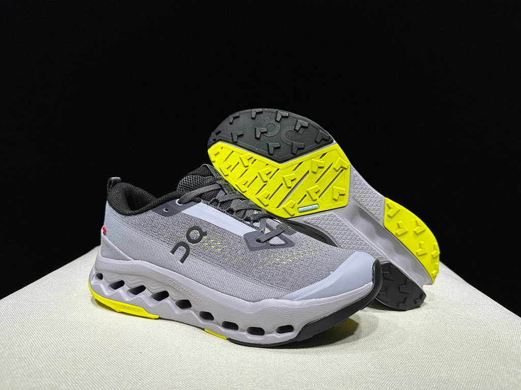 On Cloudsurfer Trail 2 Trail Running Shoes, Carbon in Grey - product image from the listing.