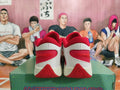 Anta KT 10 Basketball Shoes in White and Red - product image from the listing.
