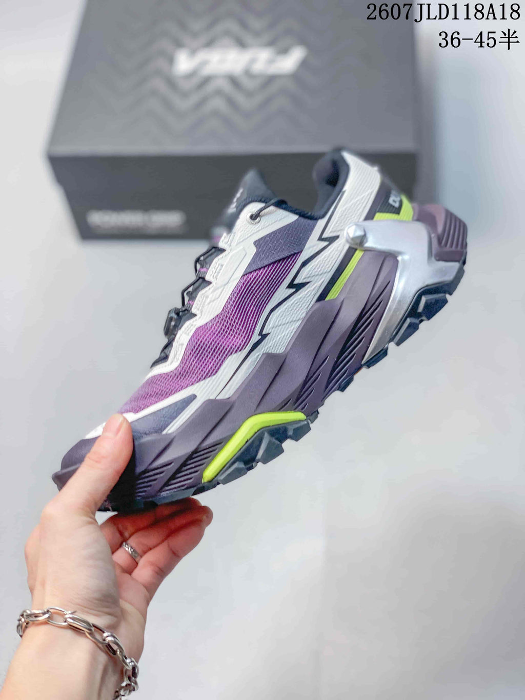 KAILAS FUGA EX3 BOA Hiking Shoes in Purple White - product image from the listing.