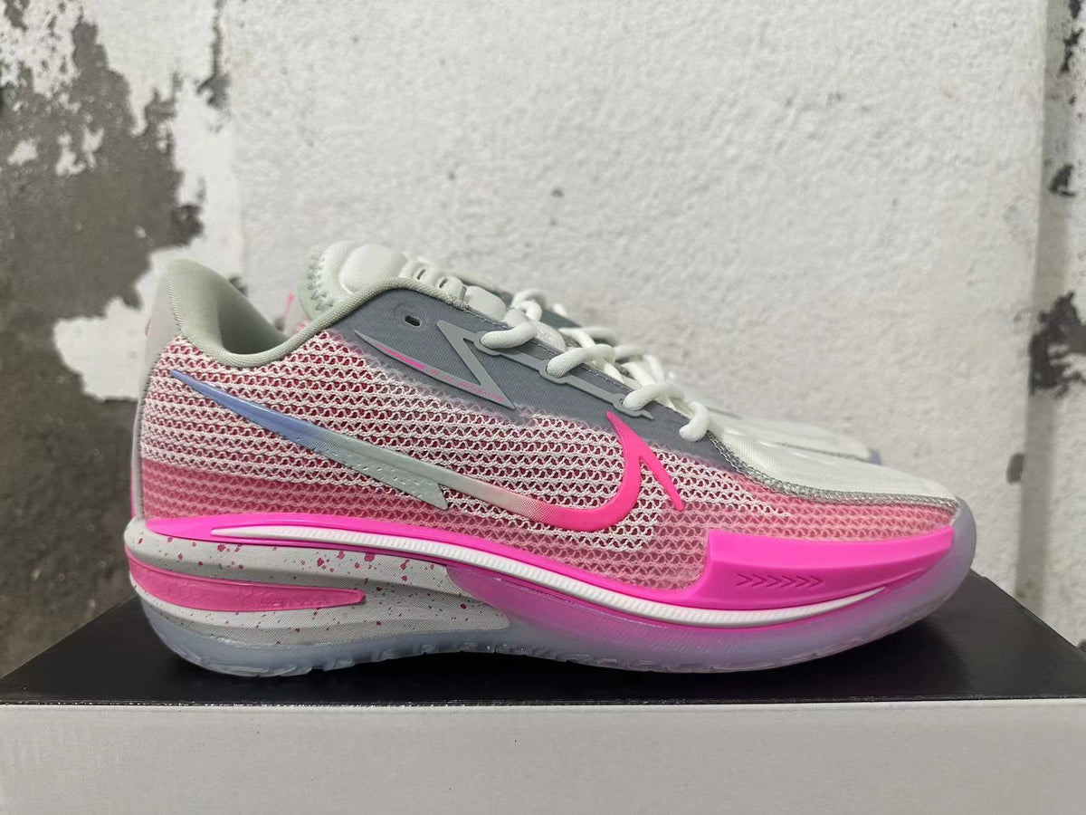 Nike GT Cut 3 Basketball Shoes in Pink Grey - product image from the listing.