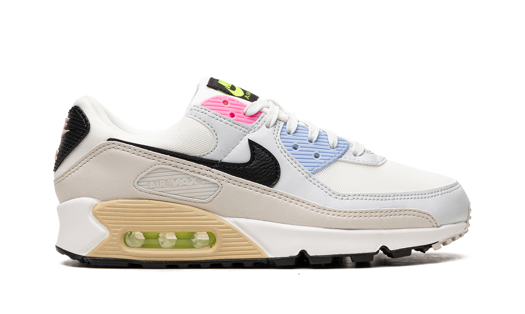 Women's AIR MAX 90 MNS "Multi-Color Pastel" DQ0374 100 - product image from the listing.