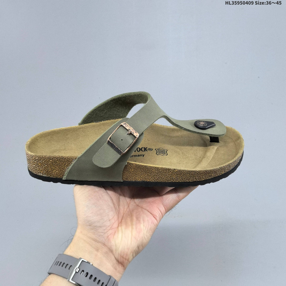 Gizeh Thong Sandals with Adjustable Buckle by Birkenstock - product image from the listing.