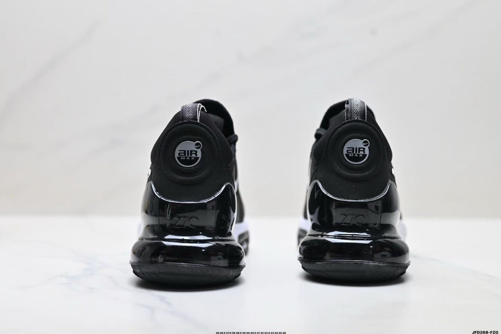 Nike Air Max 270 Sneakers in Black and White - product image from the listing.